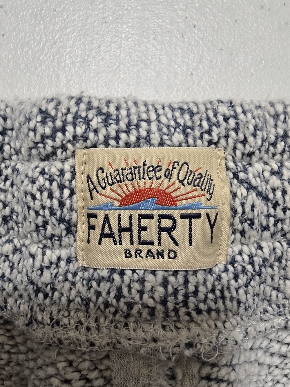 FAHERTY Men's Whitewater Sweatpant Light Blue Medium Athleisure Casual - Picture 8 of 10